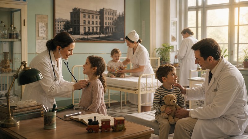 Istorijat beogradske škole pedijatrije: Od prvih dečjih dispanzera do Univerzitetske dečje klinike u Tiršovoj