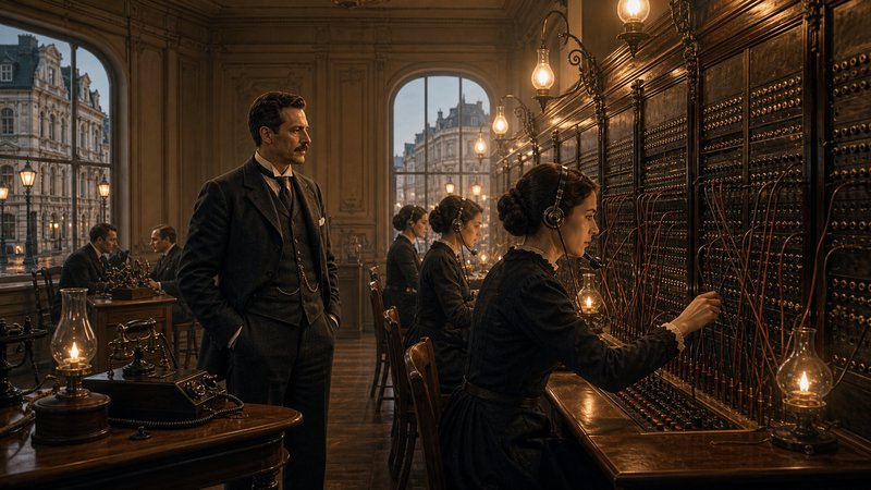 Razvoj telefonije u Beogradu: Prva telefonska centrala u zgradi Geomagnetskog zavoda 1883.